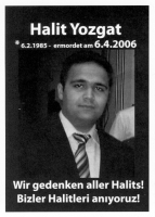 Halit Yozgat - geboren am 6. Februar 1985, ermordet am 6. April 2006