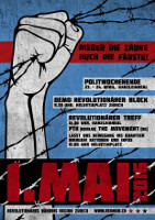 1. Mai 2016 Zürich - Plakat Revolutionäres Bündnis