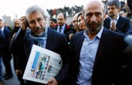 Can Dündar und Erdem Gül, hier am 1. April 2016 in Istanbul