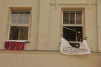 Massenabschiebungen in Thüringen: Aktivist*innen besetzten Linkspartei-Büro in Jena (11.5.16)