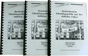 Bundesdeutsche Flüchtlingspolitik und ihre tödlichen Folgen (1993 bis 2015) - 23. aktualisierte Auflage (ARI Berlin, Juni 2016)