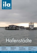 Cover der ila 397 mit dem Schwerpunkt "Hafenstädte"