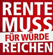 DGB startet Rentenkampagne: Rente muss für Würde reichen!