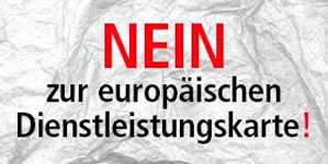 DGB: Nein zur Elektronischen Europäischen Dienstleistungskarte