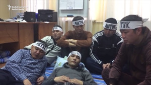 Hungerstreik kasachischer Gewerkschafter gegen die Auflösung der unabhängigen Föderation Anfang Januar 2017