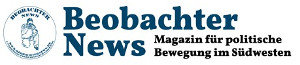 Logo: Beobachter News - Magazin fürpolitische Bewegung im Südwesten