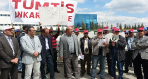 Gewerkschaft Tümtis demonstriert gegen DHL in Izmir 2009
