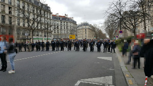 Demonstration gegen Polizeiterror in Paris 19.3.2017