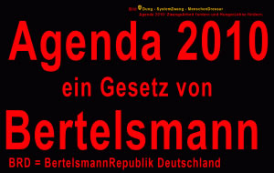 Agenda 2010 ist ein Gesetz von Bertelsmann