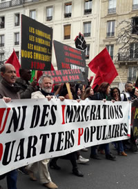 [19. März 2017] Demonstration gegen Polizeigewalt in Paris - Foto von Bernard Schmid