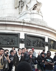 Protest gegen Polizeigewalt in Paris am 30.3.2017 - Foto von Bernard Schmid