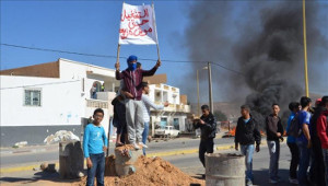 Die Jugendporteste im Süden Tunesiens haben sich nach dem Tod eines Demonstranten radikalisiert - hier am 24.5.2017