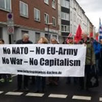 No NATO - No EU-Army - No War - No Capitalism