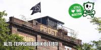 Seit Juni 2017 besetzt: Teppichfabrik in Berlin