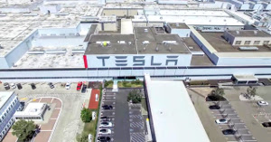 Tesla Werk in Fremont Kalifornien