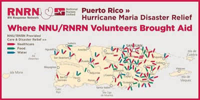Die Krankenschwesterngewerkschaft NUN mobilisiert zur Selbsthilfe auf Puerto Rico