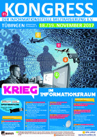 Das Plakat zum 2017 IM I Kongress