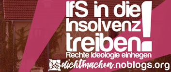 IfS dichtmachen: „IfS in die Insolvenz treiben – Rechte Ideologie einhegen“