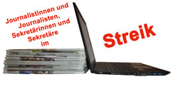 Streik für Tarifbindung bei der Rheinischen Redaktionsgemeinschaft (RRG)