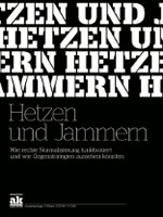 [ak-Sonderheft] Hetzen und Jammern - Wie rechte Normalisierung funktioniert und wie Gegenstrategien aussehen könnten