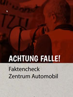 Achtung Falle – Faktencheck Zentrum Automobil