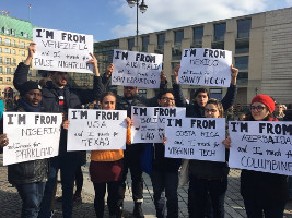 Von überall her kamen die Schulen am 24.3.2018 nicht nur nach washington - und für die Opfer aller Massaker