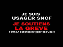 Solidarität mit dem Streik der EisenbahnerInnen bei der SNCF in Frankreich am 22.3.2018