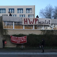 [Hamburg] Exzellent entrüstet: Unsere Sorbonne ist die HWP - besetzt!