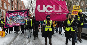 13. April 2018 Urabstimmung an britischen Unis - UCU Opposition gegen Tarifvereinbarung wegen Renten