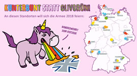 Keinen Tag der Bundeswehr am 9. Juni 2018