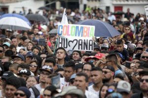 17. Juni 2018 immerhin 8 Millionen stimmen für linkssozialdemokraten in Kolumbien