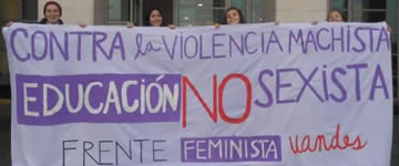 „La ola feminista“ (Die feministische Welle)