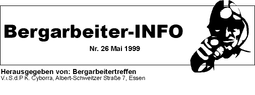 Bergarbeiter-Info