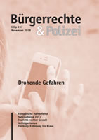 Cilip / Bürgerrechte & Polizei 117/2018 mit dem Themenschwerpunkt "Drohende Gefahren"