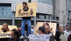 Erwerbslosenprotest in Paris - eine spontane Reaktion auf das Überraschungsdekret Macrons am 30.12.2018