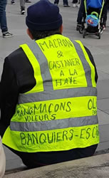 „Gelbwesten“-Protest in Frankreich im März 2019, Foto von Bernard Schmid
