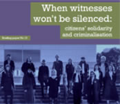 Institute of Race Relations (IRR): When witnesses won’t be silenced: citizens’ solidarity and criminalisation