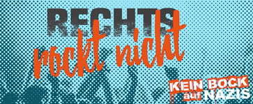 Rechts rockt nicht! Protest gegen Nazi-Festival am 21.6.2019 in Ostritz 