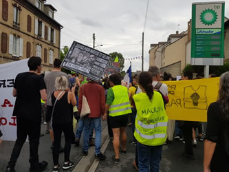 Foto von Bernard Schmid: Szene vom 20. Juli 19 aus Persan-Beaumont