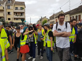 Foto von Bernard Schmid: Szene vom 20. Juli 19 in Persan-Beaumont