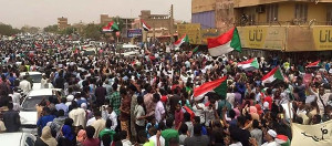 Auch nach dem Millionenmarsch am 30.6 wurde im Sudan jeden Tag weiter demonstriert - hier in Port Sudan am 3.7.2019