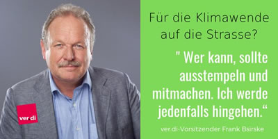 Fridays for Future: Verdi-Chef Bsirske ruft zur Teilnahme am „Klimastreik“ auf [mit Ausstempeln]