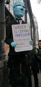 Demo in Paris am 5.12.2019 - Foto von Bernard Schmid