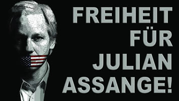 Freiheit für Julian Assange! (Bild: Kritisches Netzwerk)