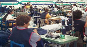 Textilindustrie in Honduras: Arbeitet auch im April 2020 weiter...