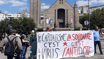 Proteste in Frankreich im Mai 2020 - Foto von Bernard Schmid