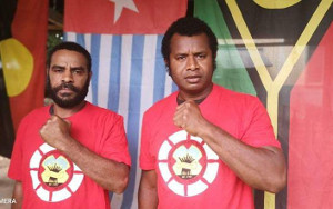 Der neue Vorstand der Vanuatu Workers Union im Mai 2020 gewählt
