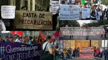 Mexiko: Gründung im Juni 2020 des "Movimiento Nacional contra la Precarización Laboral y los Despidos"