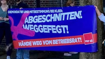 Angriff auf die Mitbestimmung bei Deutschlands größter Friseurkette Klier in Hamburg: Solidarität mit gekündigten Betriebsrätinnen 