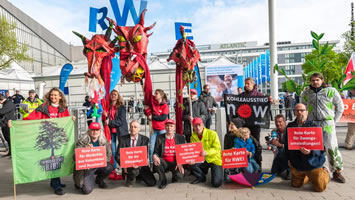 RWE AG-Hauptversammlung 2020: NRW ist kein RWE-Land, raus aus Kohle und Atom! Am 26. Juni kreativer Protest vor der RWE-Zentrale in Essen und weitere Proteste